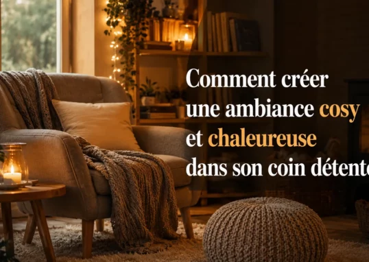 ambiance cosy chaleureuse coin détente
