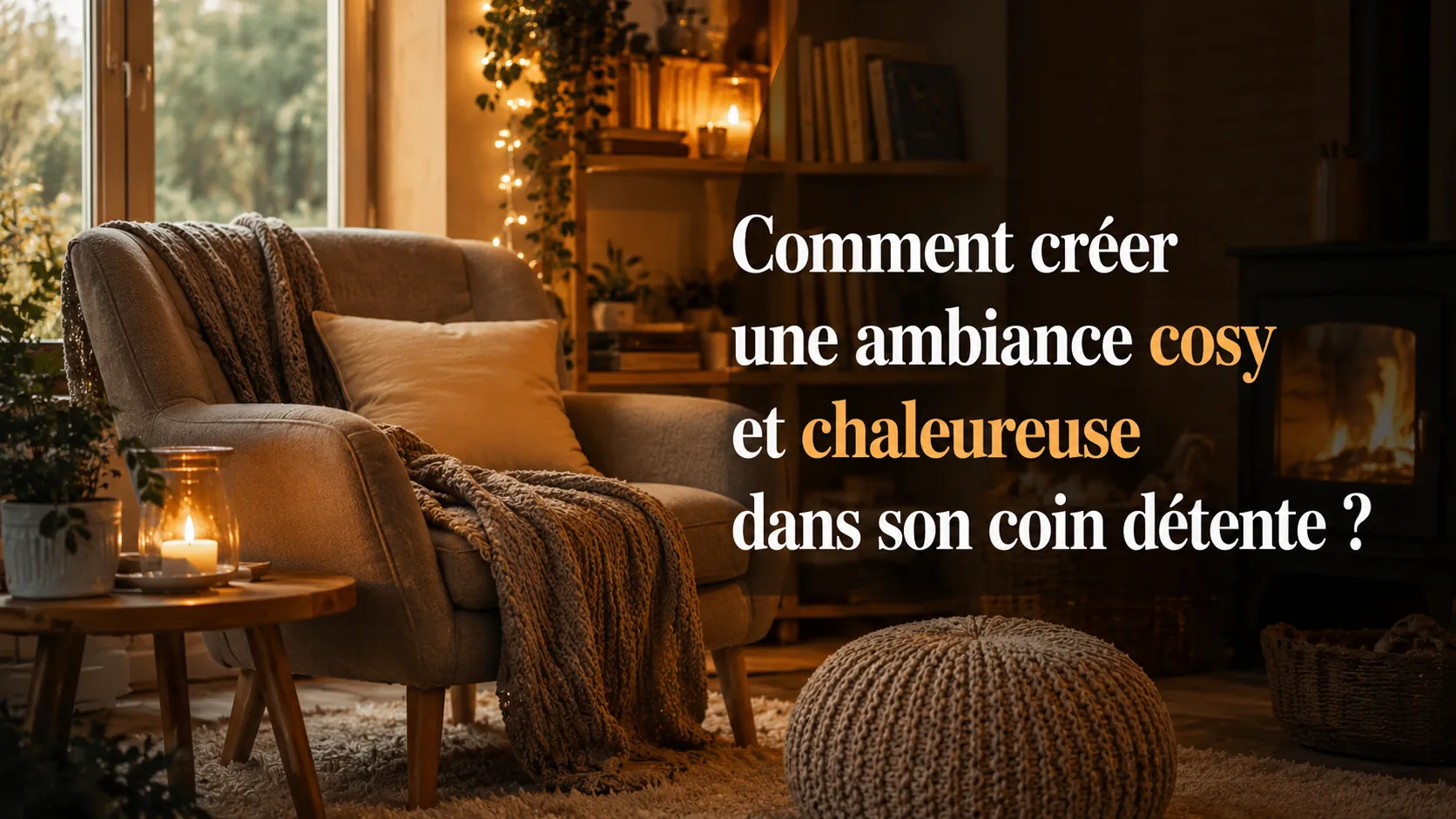 ambiance cosy chaleureuse coin détente