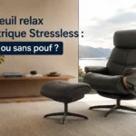 fauteuil électrique Stressless avec ou sans pouf