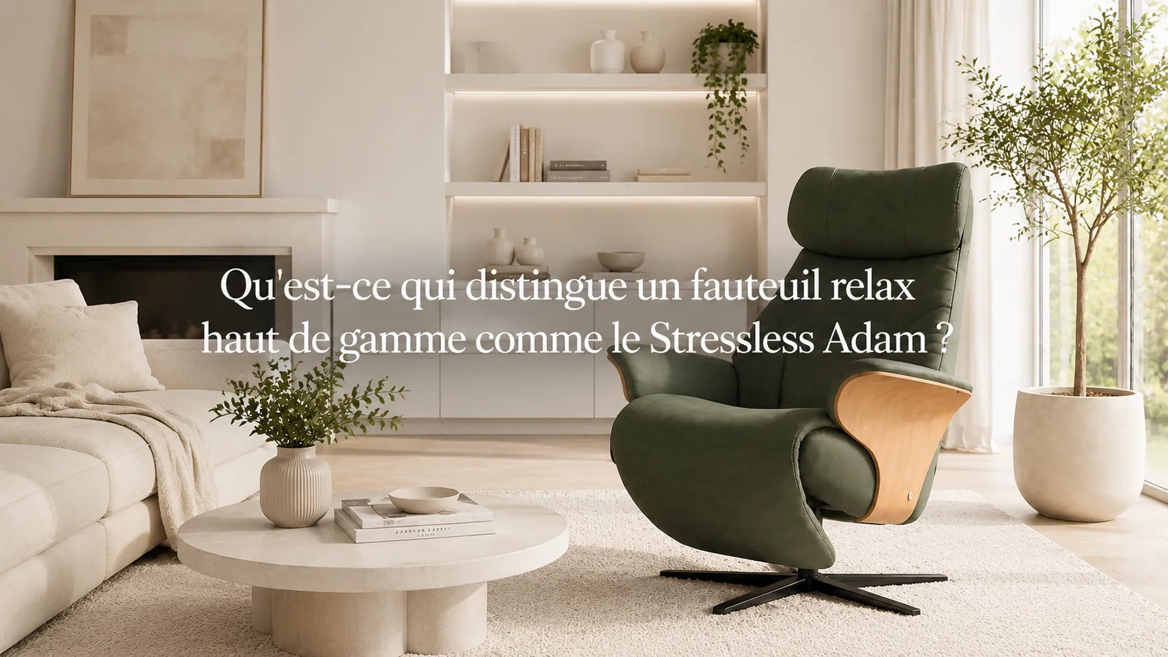 fauteuil relax Stressless Adam