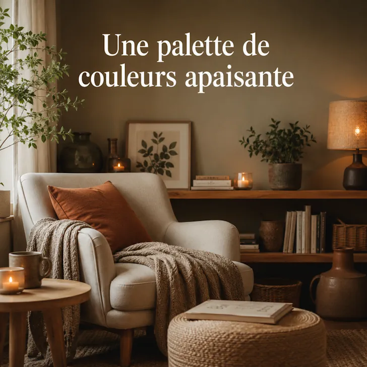 palette de couleurs apaisante